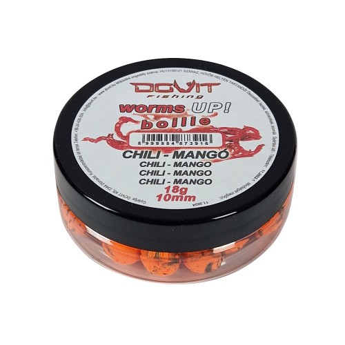 Dovit Worms Up! boila chili-mango 10mm - 18g, pop-up mamac za šarana i belu ribu