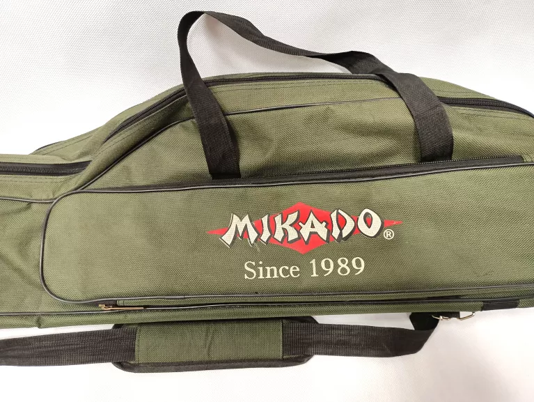  Mikado Total Fishing Torba za tri štapa sa tri pregrade - Zelena