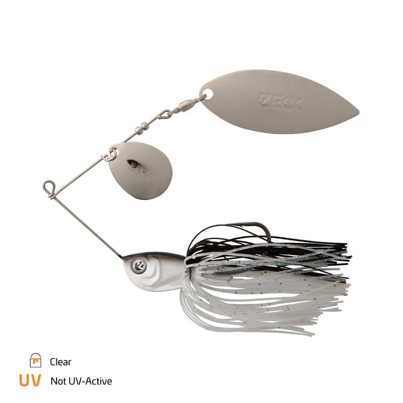 Zeck Spinnerbait 15 g Clear | Svestrana varalica za grabljivice